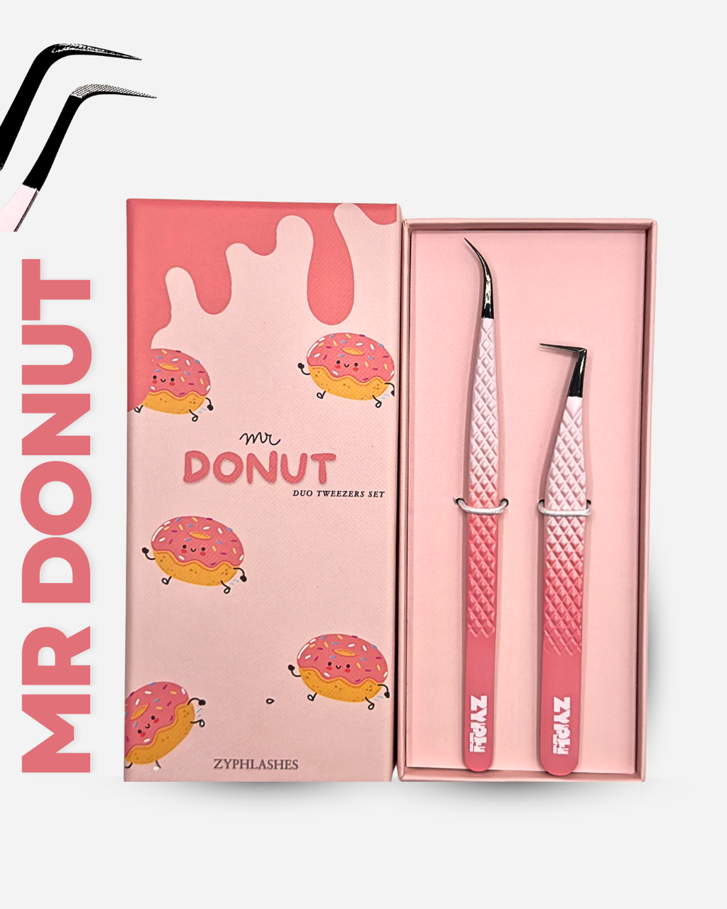Mr. Donut Duo Tweezer Set