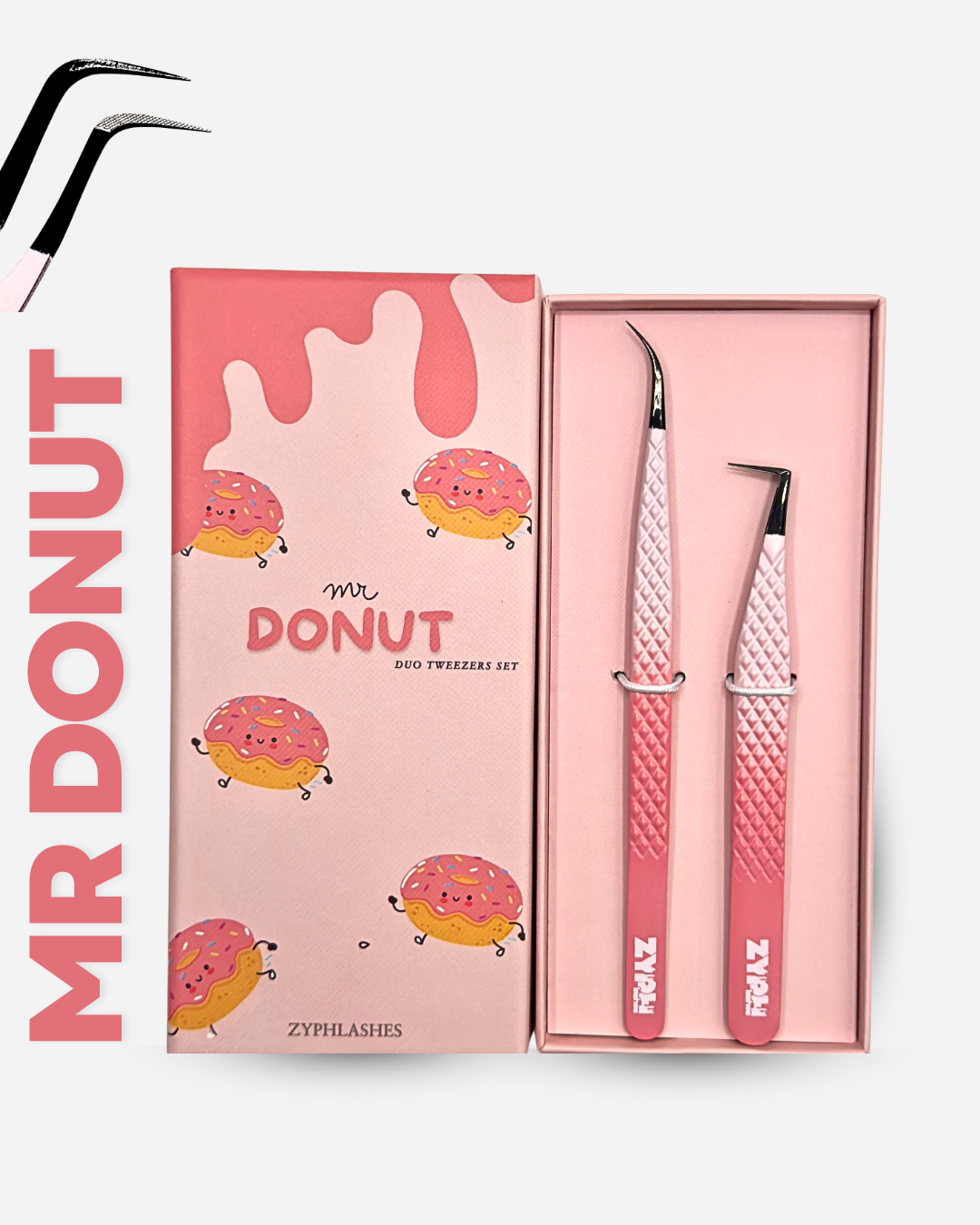 Mr. Donut Duo Tweezer Set
