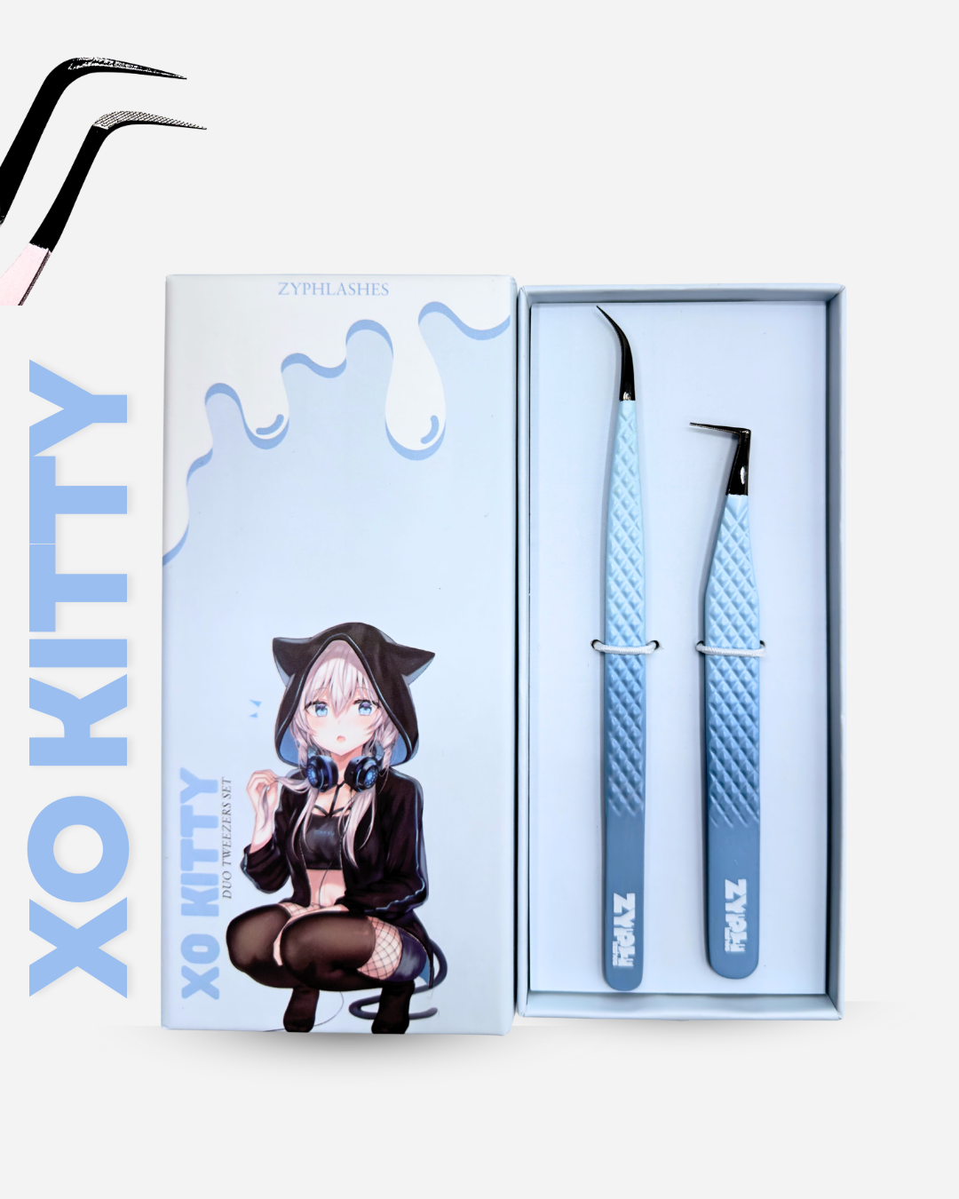 XO Kitty Duo Tweezer Set